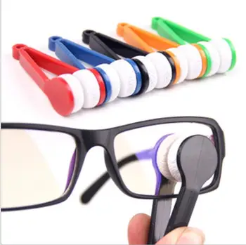 Mini Szemüveg Tisztítása Törölje Le Többfunkciós Hordozható Szuper Puha Szemüveg Törölje Tisztító, Mikroszálas Haza Szemüveg Ecset Eszköz Accessori