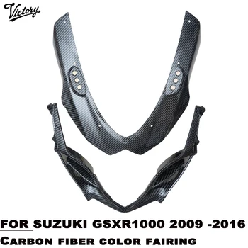 Motoros Kiegészítők, Szénszálas színillesztés Hood Spoiler ABS műanyag Fröccsöntés Alkalmas Suzuki Gsxr 1000 2009-2016 15