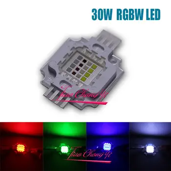 Nagy teljesítményű LED Chip 30W RGBW RGB+fehér LED Modul Izzó Lámpa DIY 1DB
