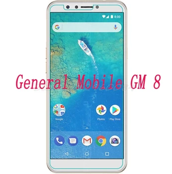 Okostelefon Edzett Üveg General Mobile GM 8 GM8 robbanásbiztos Védő Fólia képernyővédő fólia fedél telefon