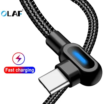 OLAF 2.1 Gyors Töltés USB-C Típusú Kábelt Adatok Szinkronizálása C Típusú Kábel USB-C Kábel Samsung S8 Mobil Telefon USB-kábele a HUawei