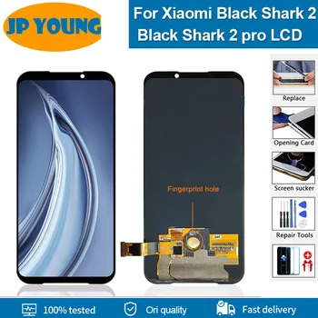OLED Lcd Képernyő A Xiaomi Black Shark 2 Kijelző, Touch Üveg Közgyűlés pótalkatrészek A Xiaomi Black Shark 2 pro Lcd DLT-A0