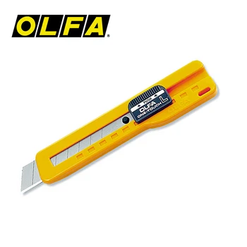 OLFA SL-1 Utility Kés 18mm Nagy Modell vízi Jármű Gyártási Vágó Papír Vágás One-Touch Slide Zár Vágó Home Office Kés
