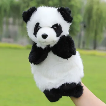 Panda Kezét, Báb, Baba-Gyerekek Plüss Baba Oktatási Játékok, Óvodai Óvoda