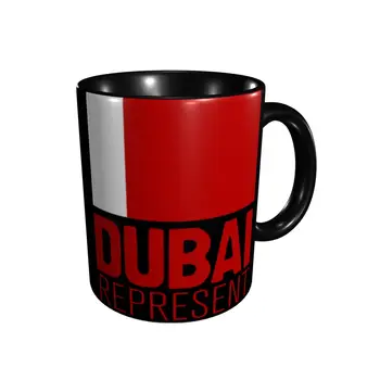 Promo Dubai Képviselik Bögrék Grafikus Király Csésze, Bögre Nyomtatás Humor Grafikus R330 sörös korsó
