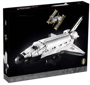 raktáron 10283 Space Shuttle Modell építőkövei űrügynökség Discovery Űrsikló Tégla Kreatív Játékok a gyermekek Ajándékok