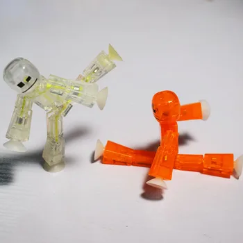 Random szín DIY Létrehozva Animációs Film Stik Bot Játékok Animációs Játék Fészer Babák Balek Stik bot Képernyő