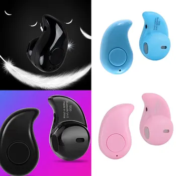 S530 Mini Bluetooth 4.1+EDR In-Ear Fülhallgató Hangszóró Láthatatlan Vezeték nélküli Fejhallgató Fülhallgató Sport Fülbe