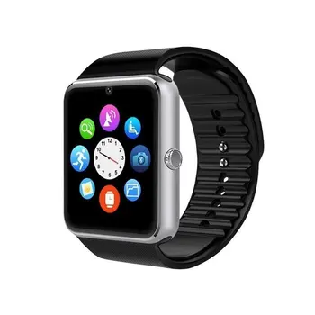 Smartwatch Bluetooth Smart Óra, érintőképernyő Smartwatch Telefon a SIM-Kártya Nyílásba Kamera Lépésszámláló Sport Tracker