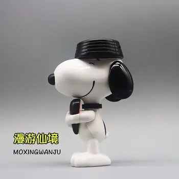 Snoopy Mogyoró Baba Aranyos Film Lakberendezési Q Verzió Baba Játék, Modell Baba Ábra