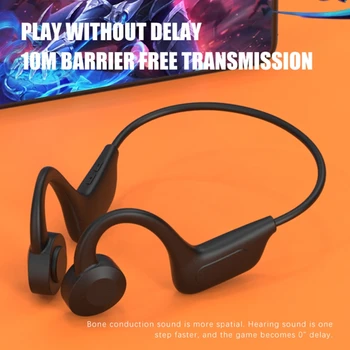 Sport Bluetooth-kompatibilis Fülhallgató, hi-fi Hang Fülhallgató kihangosított Hívás Nagyobb Biztonságban Nyitott-Ear Fülhallgató nem Fáj A Füled