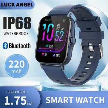 SZERENCSE ANGYAL 2022 Új Divat 1.75 Inch Nagy Képernyőn SW10 Bluetooth Smart Watch Nők Amazfit GTS 2 Intelligens Karóra Férfi Apple Óra
