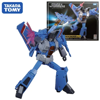 TAKARA TOMY Transformers Remekmű KO MP-52+ Mp52+ Thundercracker akciófigurák Játék Ajándék Gyűjtemény Hobbi