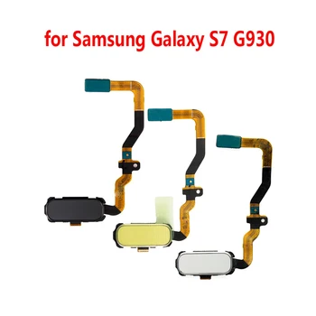 Telefon Home Gombot Ujjlenyomat Samsung Galaxy S7 G930 G930F G930FD G930A G930P G930T G930V Eredeti Új Touch ID Flex Kábel