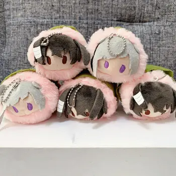 Töltött Anime Bungo Kóbor Kutyák Fekvő Babák, Plüss Medál Játékok Kreatív Ajándékok Lányoknak Dazai Osamu Pamut Puha Gyűjthető Gyűrűk