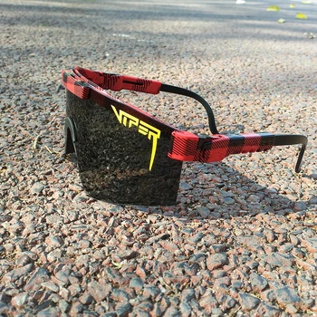 Túlméretezett Pit Viper Napszemüveg Polarizált Sötétített Lencse, Nő, Férfi-Acetát Keret 2021 Új UV400 Védelem Kültéri Sport Szemüveg