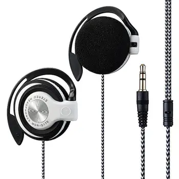 Univerzális 3,5 mm-es Csatlakozó Vezetékes Klip Fül Sport Fülhallgató Nehéz Basszus Fejhallgató
