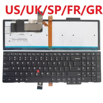 Usa/UK/SP/FR/GR laptop billentyűzet Lenovo ThinkPad E540 E531 T540 W540 W541 T550 W550 L540 L560 T540P T560 P50S L570 NEM háttérvilágítású