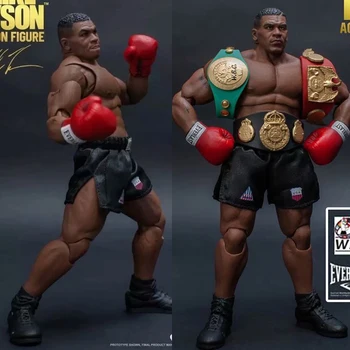 Vihar Játékok Box Tyson Boksz Bajnok Bokszoló Mike Tyson Akciófigura 3 Fej Arc Gyűjthető Modell Játékok