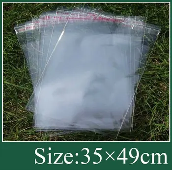 világos, Öntapadó Pecsét Műanyag Zsák,opp táska 35x49cm 100/sok
