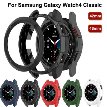 Védőtok Samsung Galaxy Watch4 Klasszikus 42mm Védeni Fedezze TPU Lökhárító Héj Galaxy Watch4 Klasszikus 46mm Tartozékok