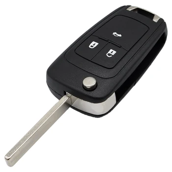 WhatsKey 2 3 Gomb Összecsukható Kulcs Flip Távoli Autó Kulcs Shell Fob Esetben A Chevrolet Aveo Epica Lova Camaro Impala Cruze