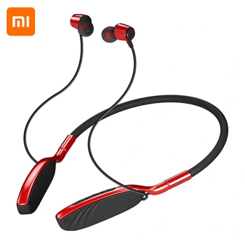 Xiaomi Vezeték Nélküli Lóg Nyak Fülhallgató, Fém Sport Fülhallgató Bluetooth 5.0 Sztereó Mélysugárzó, Mágneses Fejhallgató Mikrofonnal