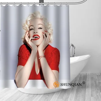 Új, Kiváló Minőségű, Modern Nyomtatott madonna Zuhanyzó Függöny, Egyedi Design Kreatív zuhanyfüggöny Fürdőszobai Poliészter Szövet