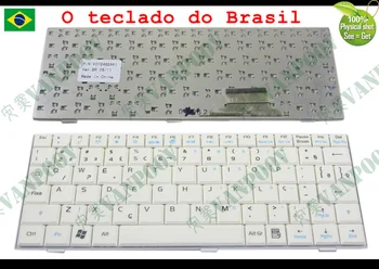 Új Laptop billentyűzet Asus Eee PC EeePC 700 701 701SD 900 901 900hd 900A 2G 4G 8G Sorozat Fehér Brazil BR Változat - V072462AK1