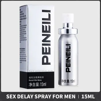 Új, nagy Teljesítményű PEINEILI Férfi Nemi Késedelem Spray Férfiaknak Késleltetés 60 Perc Hosszú Fokozza az Erekciót, Anti Korai Magömlés, Szexuális Termékek