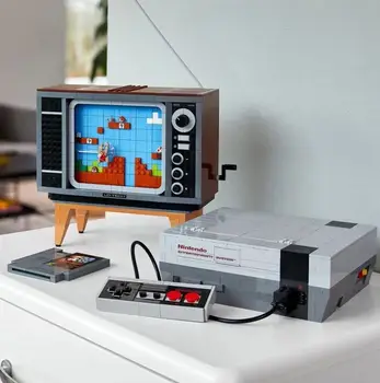 ÚJ Szuper Marioed NES Konzolra Nintendos Szórakoztató Rendszer Modell építőkövei Tégla TV-Játék Gyerek Játékok, A Gyermekek Ajándékok