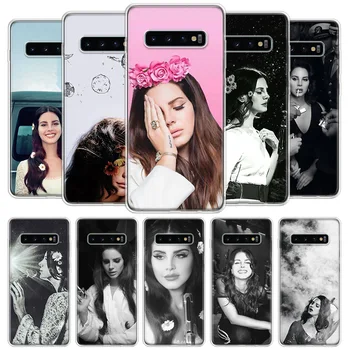 Lana Del Rey Telefon tok Samsung Galaxy S20 S21 S10 S9 S8 S7 Megjegyzés 10 20 9 8 FE J4 J6 Ultra Plus Lite + Edge coque közelében Fundas Házat