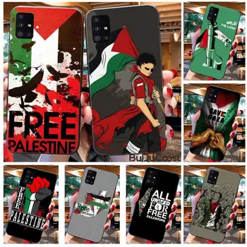Riccu Palesztin Zászló Luxus Egyedi Telefon tok Samsung Galaxy A21S A01 A11 A31 A81 A10 A20E a30-as A40 A50 A70 A80 A71 a51-es