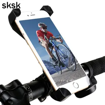 SKSK Egyetemes Kerékpár, Bicikli Telefon tulajdonosa Kormány Szilikon Klip Állvány, Konzol iPhone 7 8 Plusz X Mobile Mobiltelefon