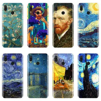 Van Gogh Művészete Telefon Esetében A Huawei Nova 3 3i 3e 2i 2 Lite Plusz Puha Szilikon hátlap Huawei Nova Okos Lite 2017-Ügy